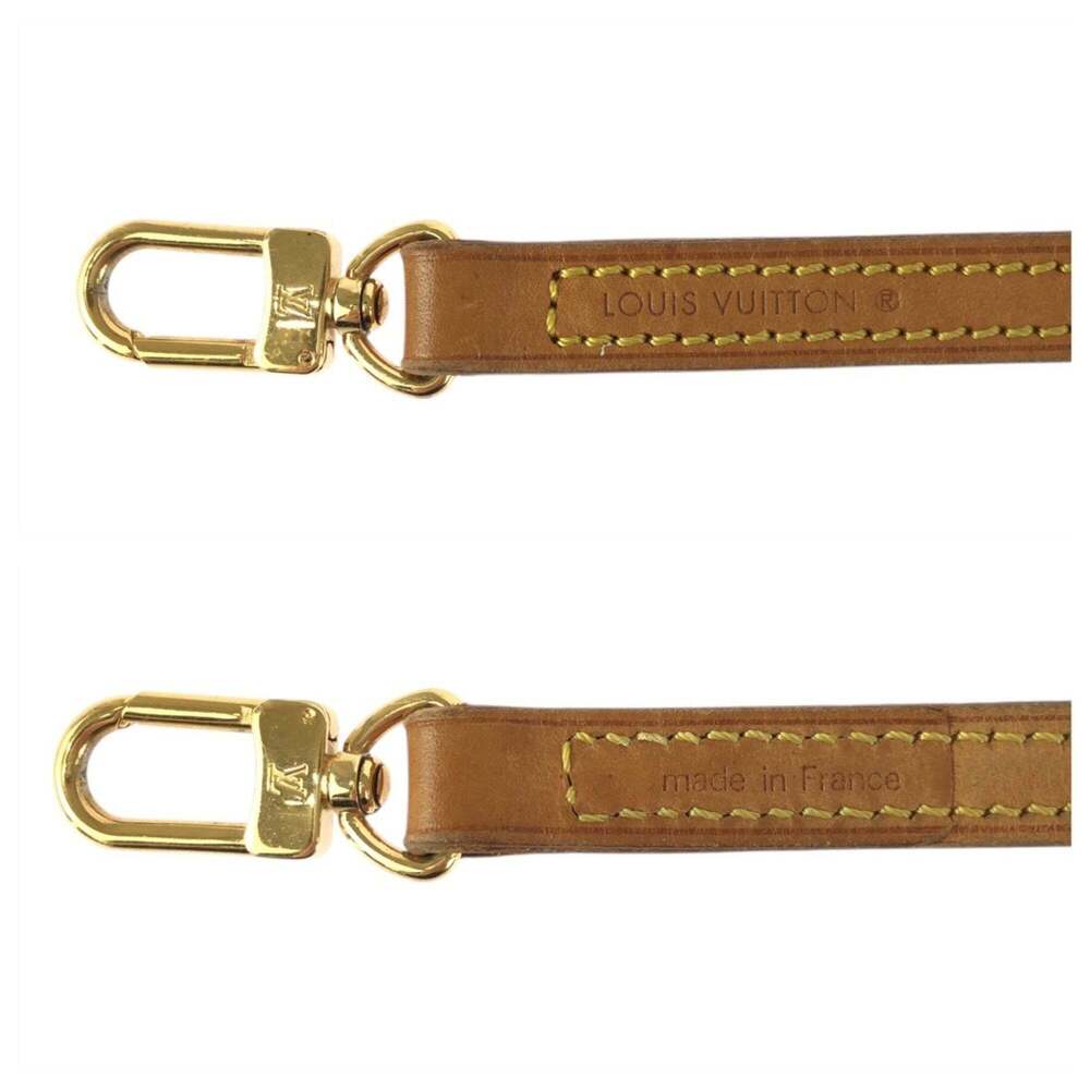 LOUIS VUITTON Louis Vuitton Natural Leather Brown with Gold Hardware Shoulder... - Picture 5 of 7